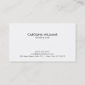 RUSTIEKE VORK & MES LOGO VISITEKAARTJE (Achterkant)