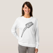 Rustieke vork retro bestek t-shirt (Voorkant volledig)