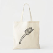 Rustieke  vork retro bestek tote bag (Voorkant)