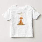 Rustieke Vos Babyfeest Kinder Shirts (Voorkant)