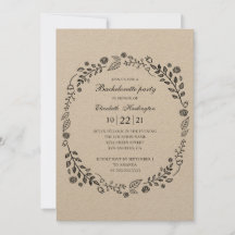 Rustieke vrijgezellenfeest. Botanisch land