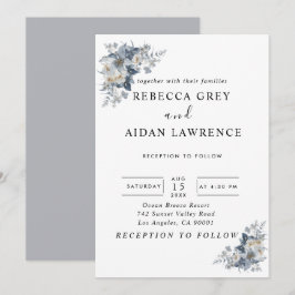 rustieke watercolorillustratie van een bloem kaart