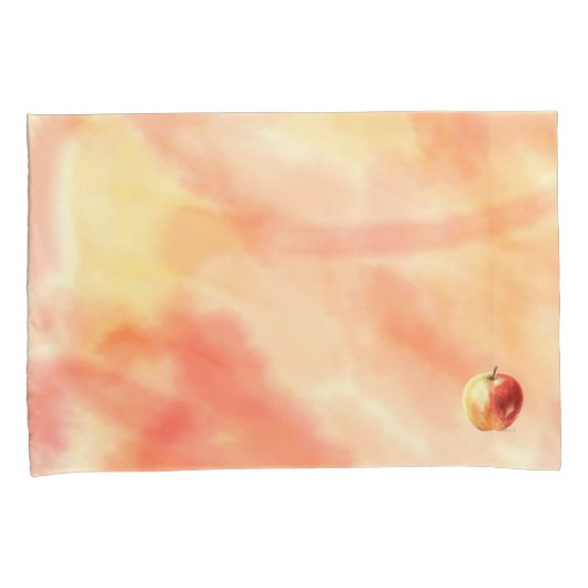 Rustieke Waterverf Apple Patroon Kussen Hoesjes Kussensloop (Voorkant-Rechts)