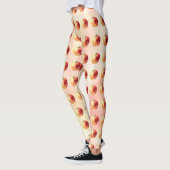 Rustieke Waterverf Apple Patroon Leggings (Links)