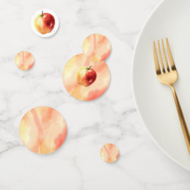 Rustieke Waterverf Apple Pattern Confetti