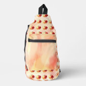 Rustieke Waterverf Apple Pattern Sling Bag (Voorkant)
