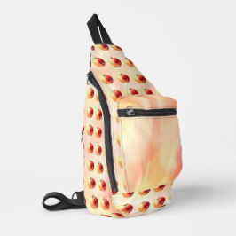 Rustieke Waterverf Apple Pattern Sling Bag