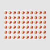 Rustieke Waterverf Apple Pattern Tissue Paper Tissuepapier (Voorkant)