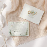 Rustieke Waterverf Bergen Maaltijdkeuze RSVP-kaart RSVP Kaartje<br><div class="desc">Ons "Rustic Mountain"-collectie heeft waterverf landschappen in combinatie met houten plakjes decoratieve items en creëert een verfijnde natuur geïnspireerde look. Kleurenschema bestaat uit gedempte bruinen en blues met een vleugje groen. Alle informatie is in een combinatie van een script en een serieus lettertype. Kijk in onze winkel voor meer objecten...</div>