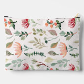  rustieke waterverf bloemen Schattige patroon Etui (Achterkant)