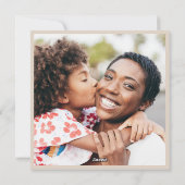 Rustieke waterverf bloemenhappy moederdag kaart (Achterkant)