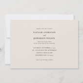 Rustieke waterverf bloemenkrans monogram bruiloft save the date (Achterkant)