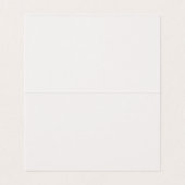 Rustieke Waterverf Bloemenlantaarn Trouwplaats Kaart (Binnenkant ongevouwen)