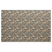 Rustieke waterverf bos dennenappels herfst stof (Yard (91,4 cm))