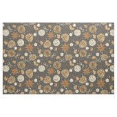 Rustieke waterverf bos dennenappels herfst stof (Fat Quarter)