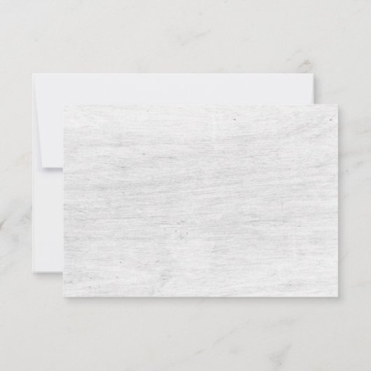 Rustieke Waterverf Cactus Bruiloft Dank u Foto Bedankkaart (Achterkant)