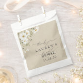 Rustieke Waterverf Daisy Vrijgezellenfeest Dank u Bedankzakje (Geknipt)