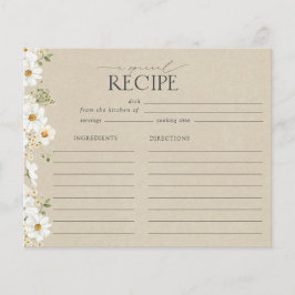 Rustieke Waterverf Daisy Vrijgezellenfeest Recept 