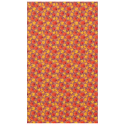 Rustieke Waterverf Fall Leaves - Autumn Foliage Tafelkleed (Voorkant)