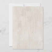 Rustieke Waterverf Feathers Huwelijksuitnodigingen Kaart (Achterkant)