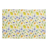 Rustieke Waterverf Floral Garden Botanical Kussensloop (Achterkant)