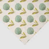 Rustieke Waterverf Floral Garden Botanical Tissuepapier (Detail)