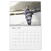 Rustieke Waterverf Groenery 2025 Foto Agenda Kalender (Feb 2027)