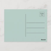 Rustieke Waterverf herfstschoonheid Briefkaart (Achterkant)