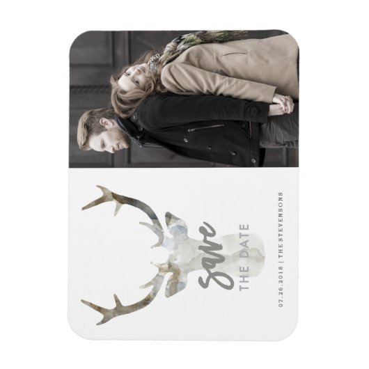 RUSTIEKE WATERVERF HERTEN | DE DATUMMAGNEET OPSLAA MAGNEET (Verticaal)