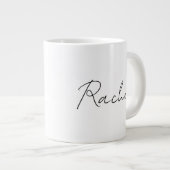 Rustieke Waterverf Herten en Botanicals Kerst Grote Koffiekop (Voorkant rechts)