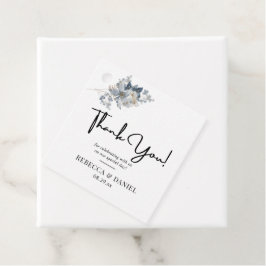 rustieke waterverf illustratie bloemstuk bedankjes labels