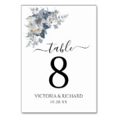 rustieke waterverf illustratie van een bloem kaart (Achterkant)