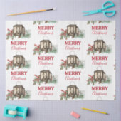 Rustieke Waterverf Kerstlantaarn Pijnboombessen Tissuepapier (Craft)