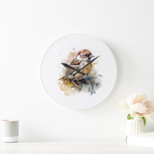 rustieke Waterverf mus Grote Klok (Huis)