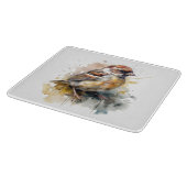 rustieke Waterverf mus Snijplank (Hoek)