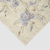 Rustieke waterverf op faux linnen tissuepapier (Detail)