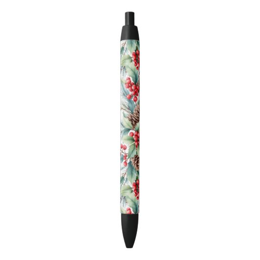 Rustieke waterverf rand zwarte inkt pen (Voorkant Verticaal)