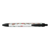 Rustieke waterverf rand zwarte inkt pen (Achterkant)