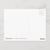 Rustieke Waterverf rode en roze bloemen krans Briefkaart (Achterkant)