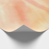 Rustieke Waterverf rode, Oranje en gele verpakking Cadeaupapier (Hoek)