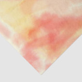 Rustieke Waterverf rood, Sinaasappel en geel Tissuepapier (Detail)