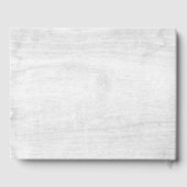 Rustieke Waterverf Succulent Desert Cactus Bruilof Gastenboek (Achterkant)