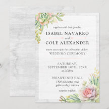 Rustieke Waterverf Succulente Woestijn Cactus Brui