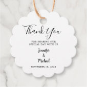 Rustieke waterverf verlaat het land Bruiloft Dank  Bedankjes Labels (Voorkant)