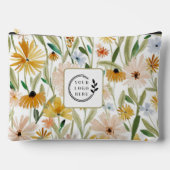 Rustieke Waterverf Wilde Bloemen Toevoegen Logo Co Etui (Voorkant)