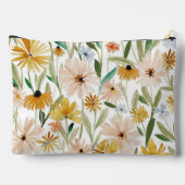 Rustieke Waterverf Wilde Bloemen Toevoegen Logo Co Etui (Achterkant)