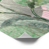 Rustieke Waterverf Wildflowers Poster (Hoek)