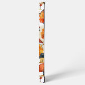 Rustieke Waterverf Woodland Village Pattern Samsung Galaxy Hoesje (Linkerkant)