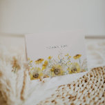 Rustieke Waterverf Zonnebloem Gevouwen Dank u kaar Bedankkaart<br><div class="desc">Dit is een elegante zonnebloem dank je kaart sjabloon met prachtige waterverf zonnebloemen en tinten van salie crème. Alle bewoordingen en lettertypen zijn bewerkbaar op dit rustieke zonnebloemontwerp. De enige kleuren die niet bewerkbaar zijn, zijn de kleuren van het waterverf bloemontwerp // Voor bijpassende design, zoek AURELIA in de winkel...</div>