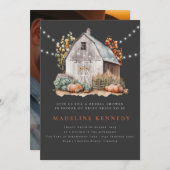 Rustieke Wedding Barn Lights Foto Save the Date Kaart (Voorkant / Achterkant)